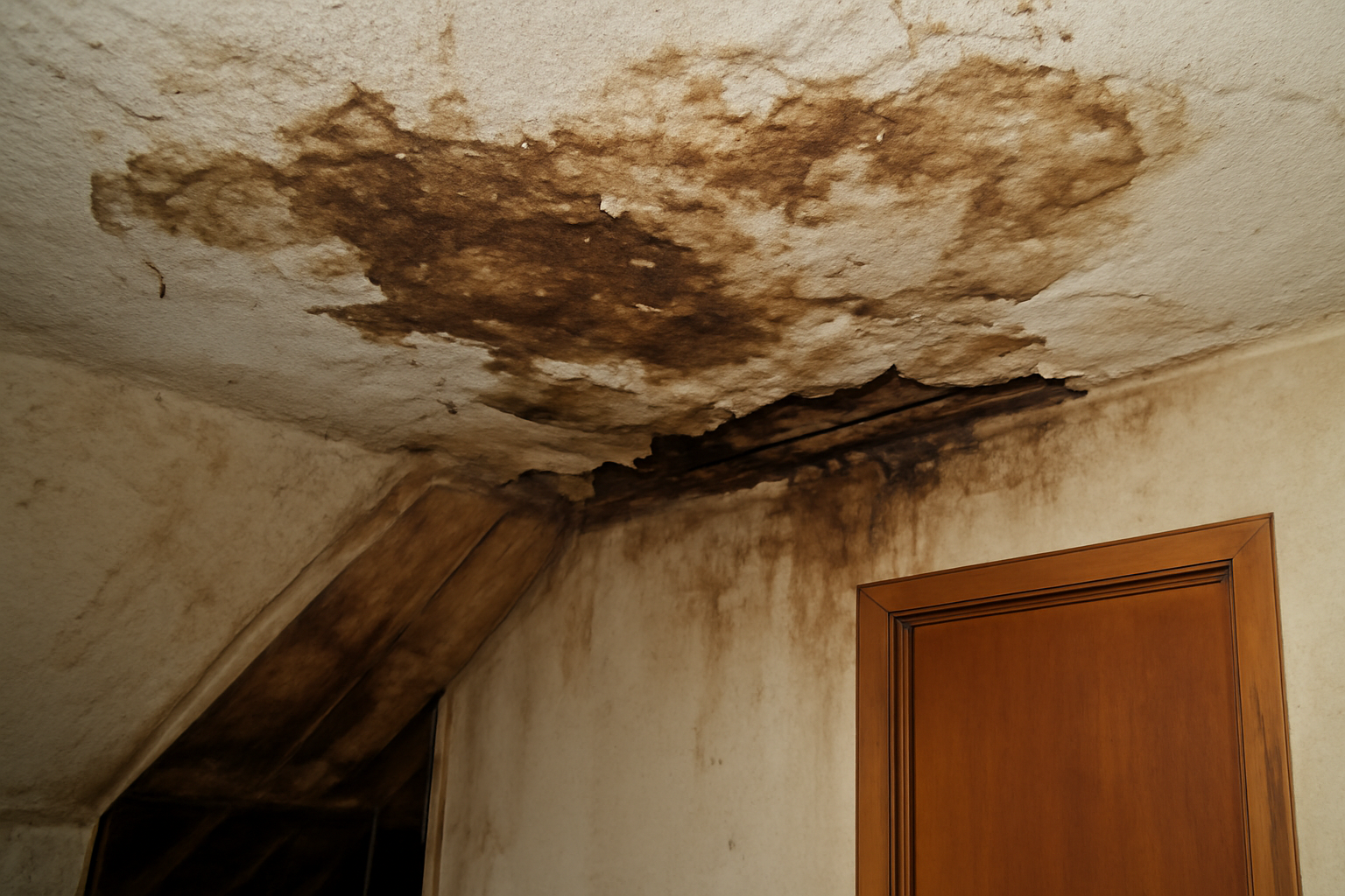 Attic Water Extraction in Addison, TX