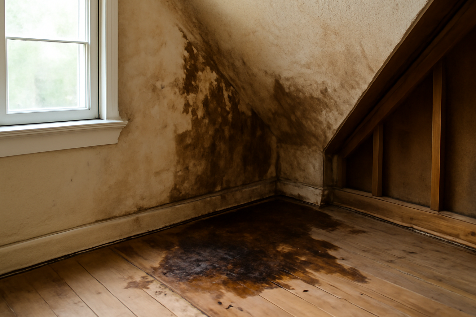 Attic Water Removal in Argyle, TX