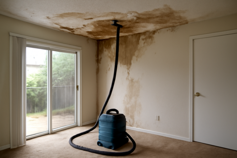 Ceiling Water Extraction