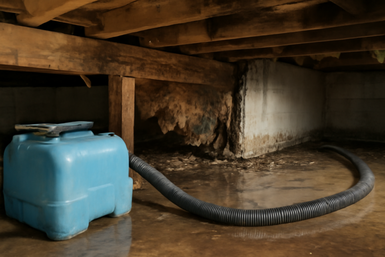 Crawl Space Water Extraction