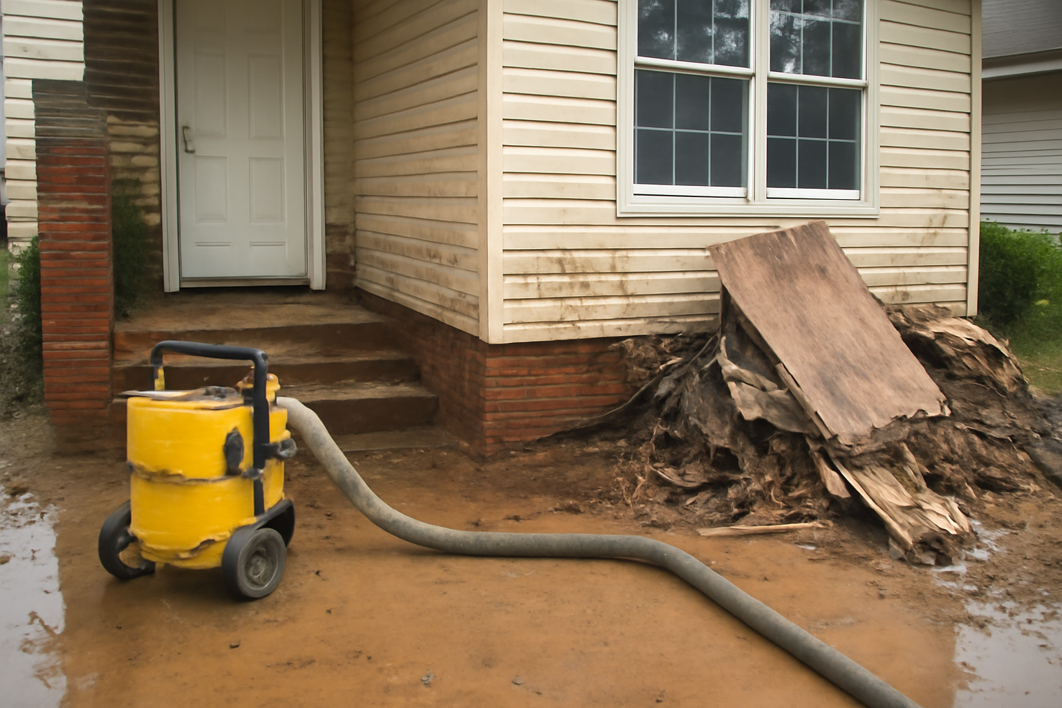 Floodwater Removal in Argyle, TX
