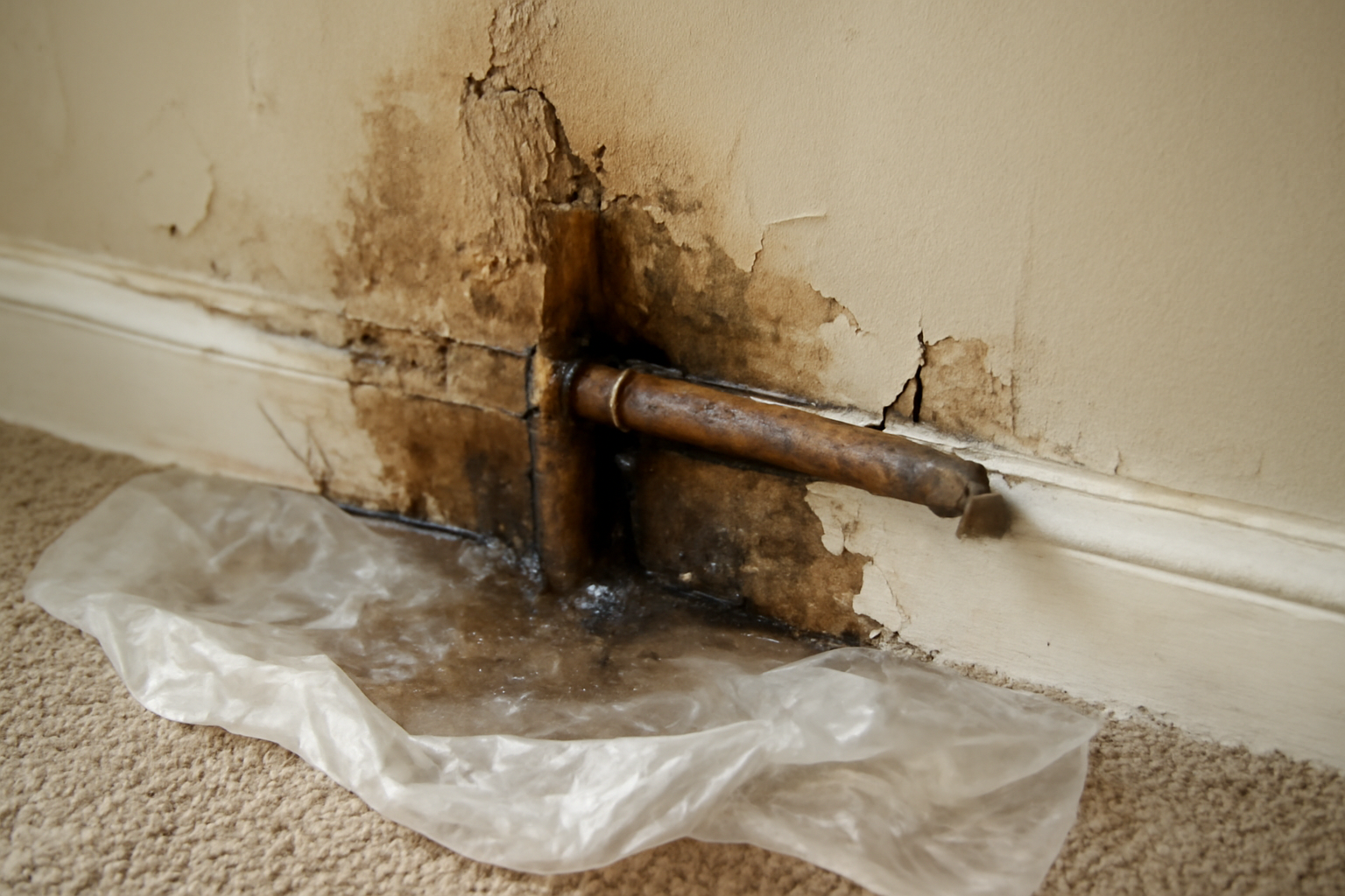 Frozen Pipe Water Removal in Benbrook, TX