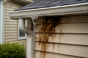 Gutter Overflow Water Removal