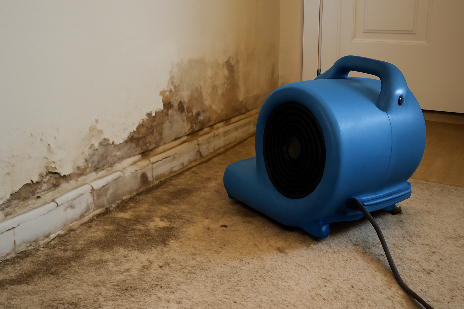 High-Velocity Air Mover Drying in Benbrook, TX