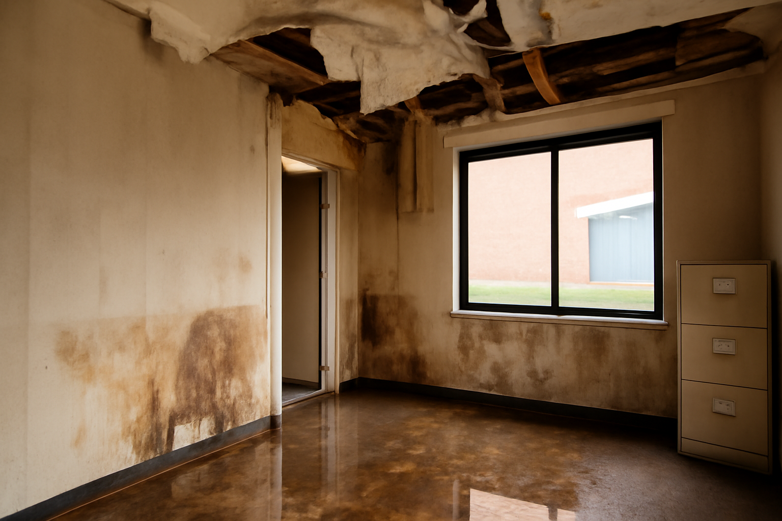 Office Building Water Extraction in Benbrook, TX