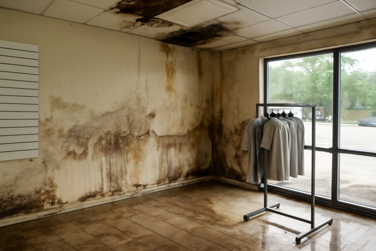 Retail Store Water Damage Restoration