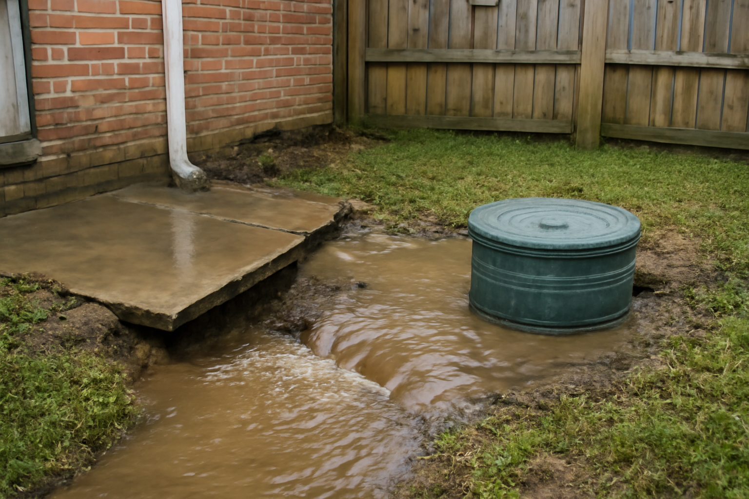 Septic Tank Backup Water Removal in Bedford, TX