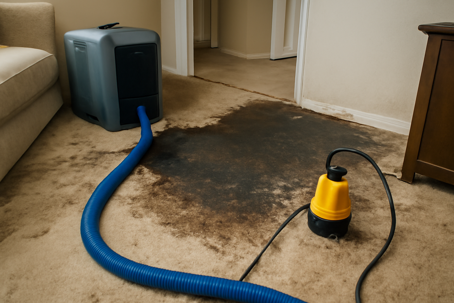 Sewage Water Extraction in Azle, TX