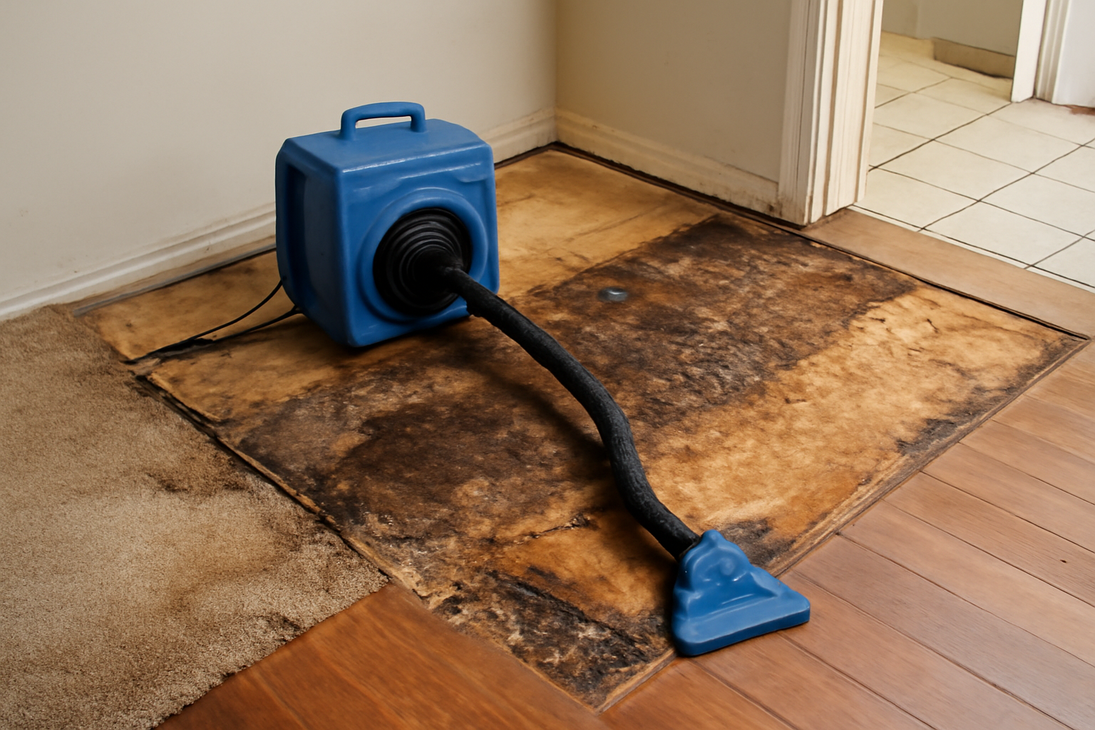 Subfloor Water Extraction in Addison, TX