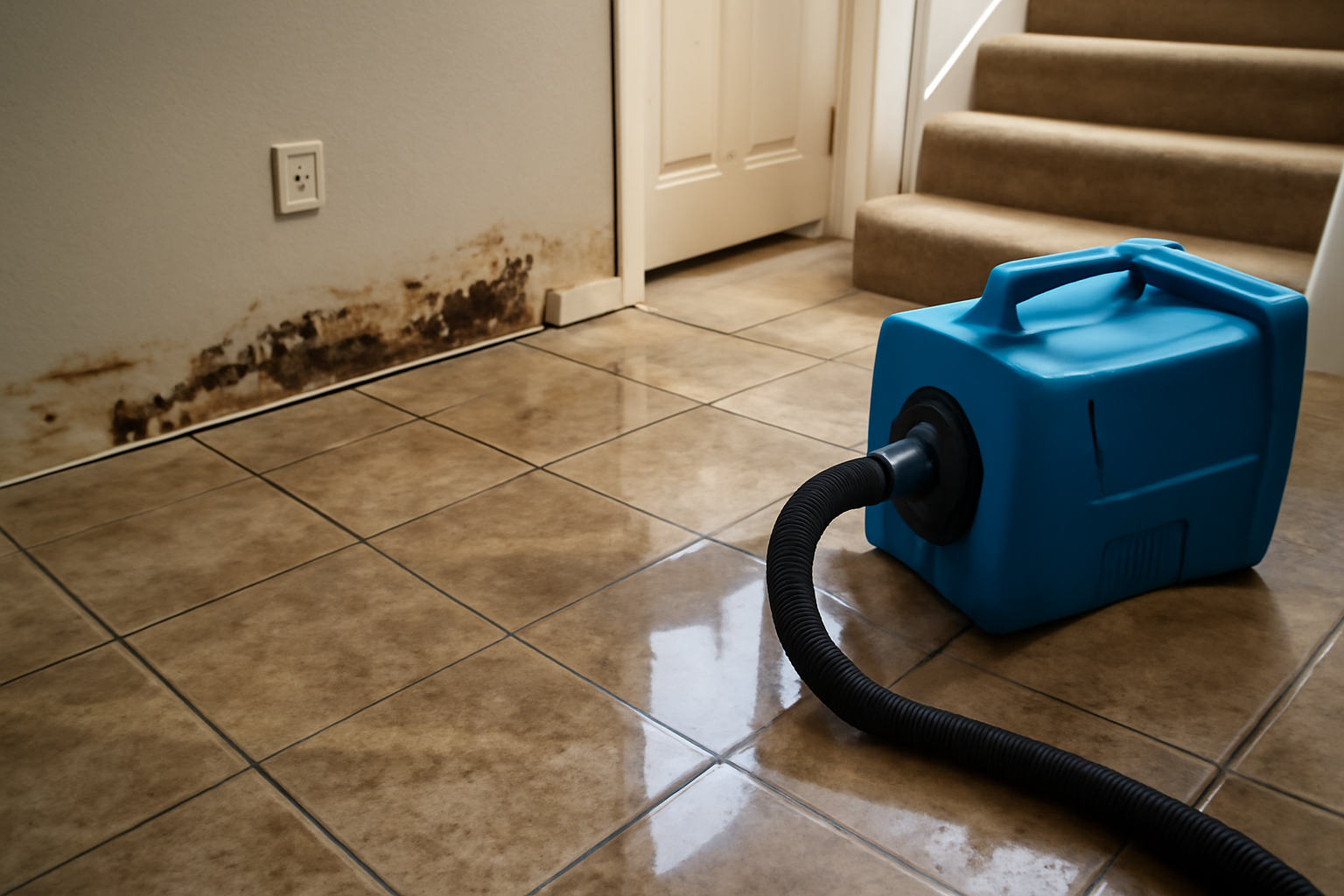 Tile Floor Water Extraction in Argyle, TX