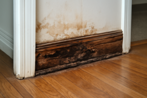 Wood Trim Water Damage Restoration